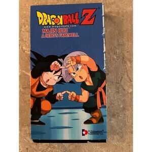 Vintage 2002 Dragonball Z Majin Buu - A Hero’s Farewell VHS